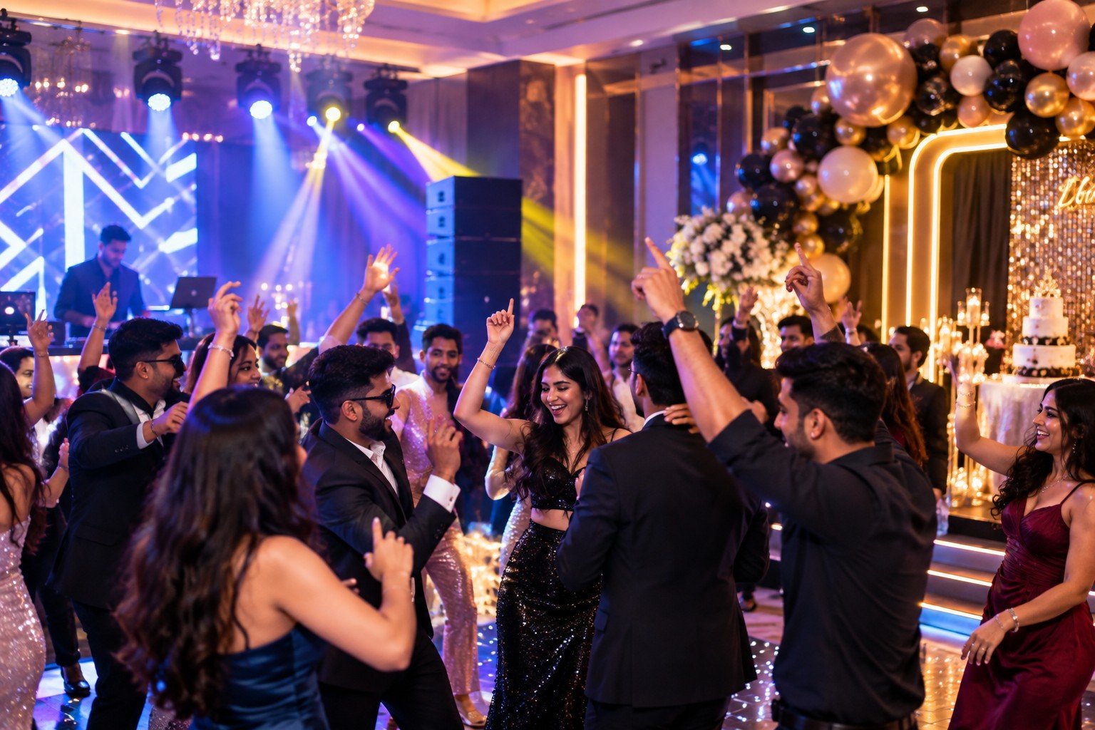 Beautifully styled private party celebration