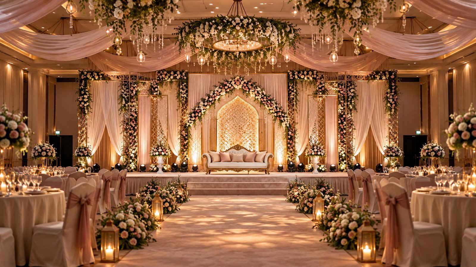 Elegant Indian wedding celebration